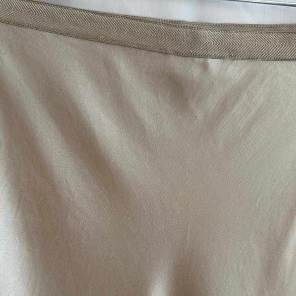 Anine Bing Erin Silk Skirt, Beige - Picture 2 of 9